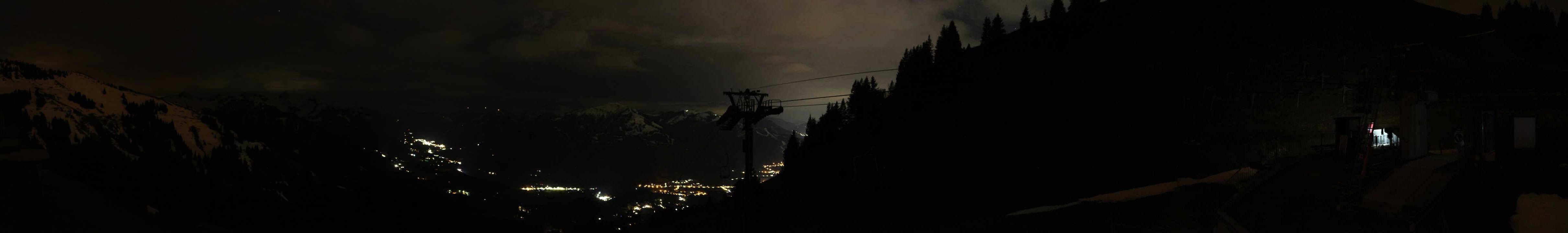 Archiv Foto Webcam Blick von der Bichlalm über Kitzbühel