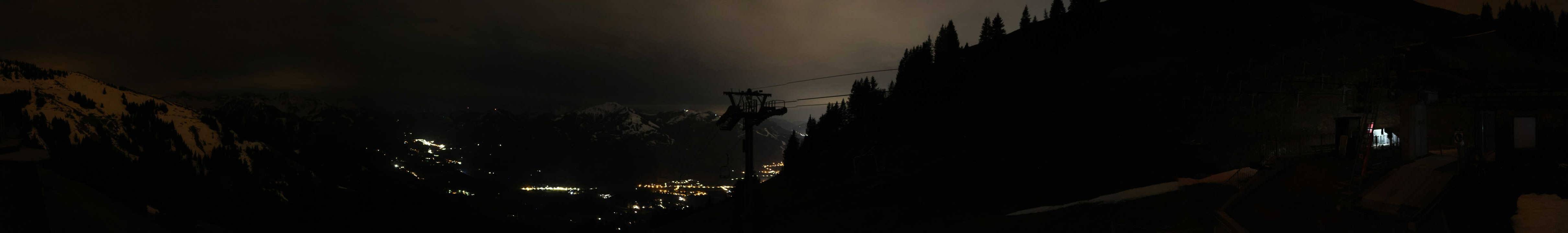 Archiv Foto Webcam Blick von der Bichlalm über Kitzbühel