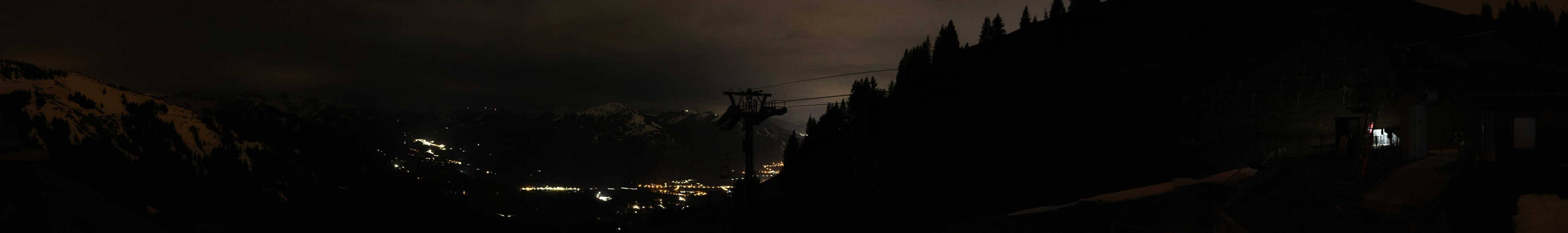 Archiv Foto Webcam Blick von der Bichlalm über Kitzbühel