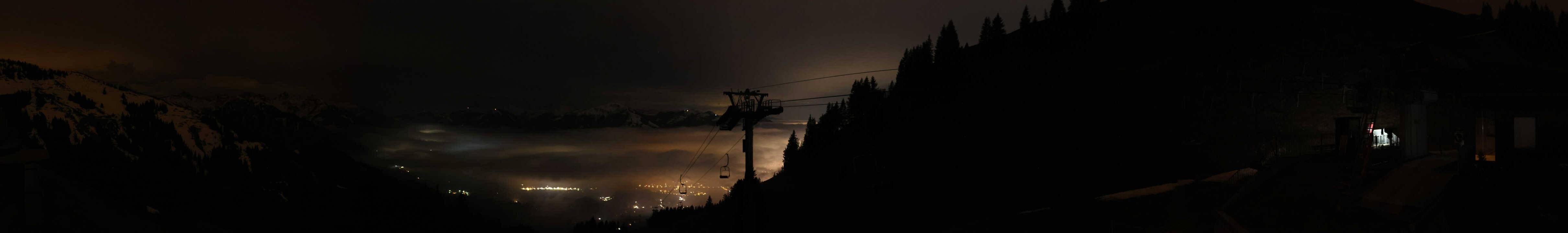 Archiv Foto Webcam Blick von der Bichlalm über Kitzbühel