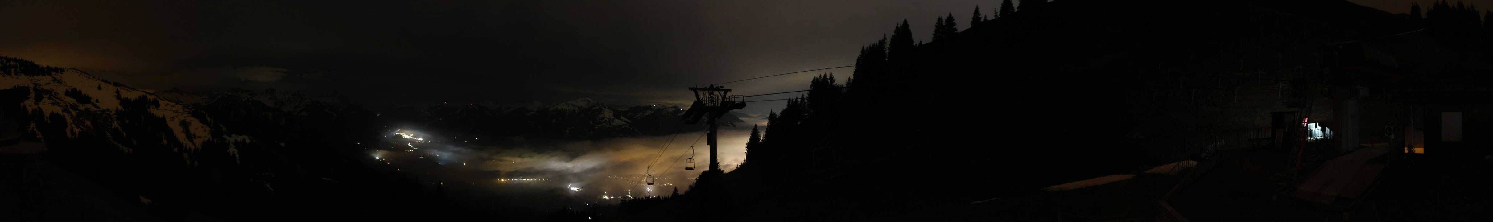 Archiv Foto Webcam Blick von der Bichlalm über Kitzbühel