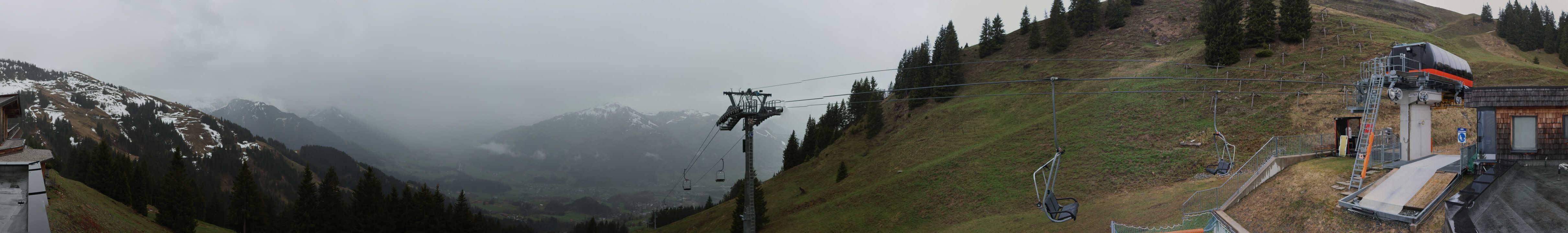 Archiv Foto Webcam Blick von der Bichlalm über Kitzbühel