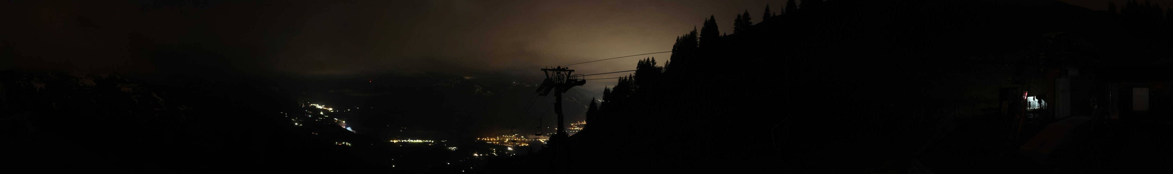 Archiv Foto Webcam Blick von der Bichlalm über Kitzbühel