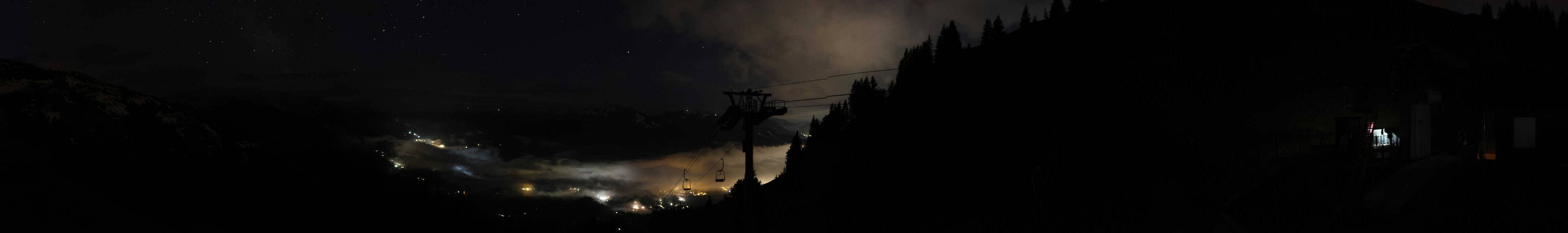 Archiv Foto Webcam Blick von der Bichlalm über Kitzbühel