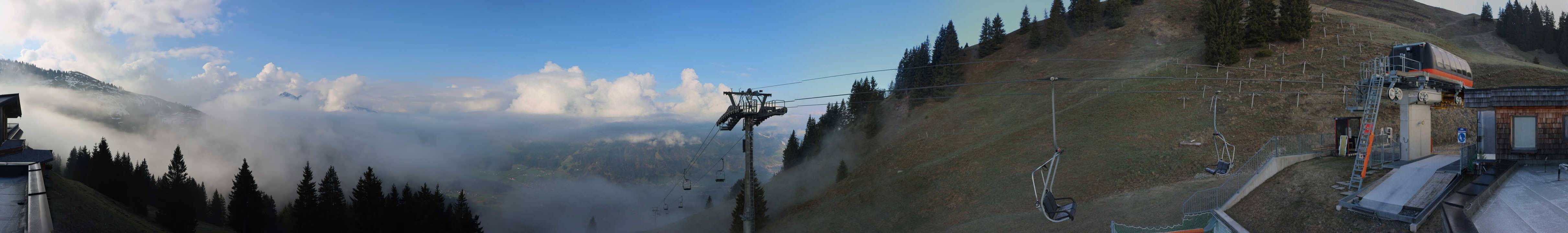 Archiv Foto Webcam Blick von der Bichlalm über Kitzbühel