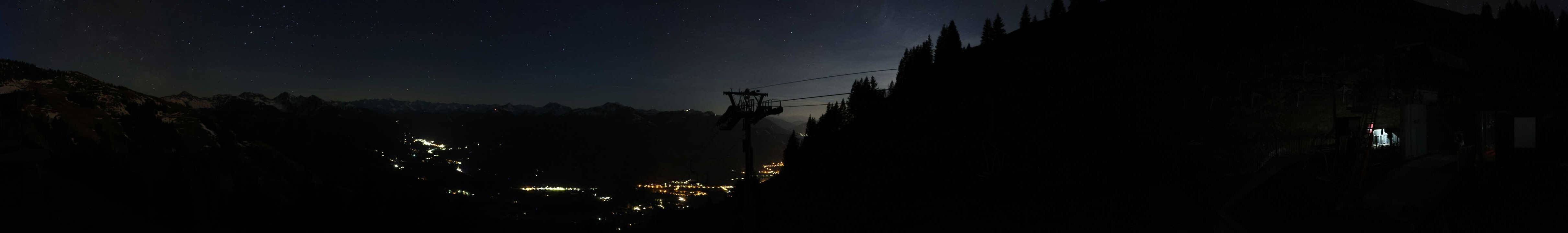 Archiv Foto Webcam Blick von der Bichlalm über Kitzbühel