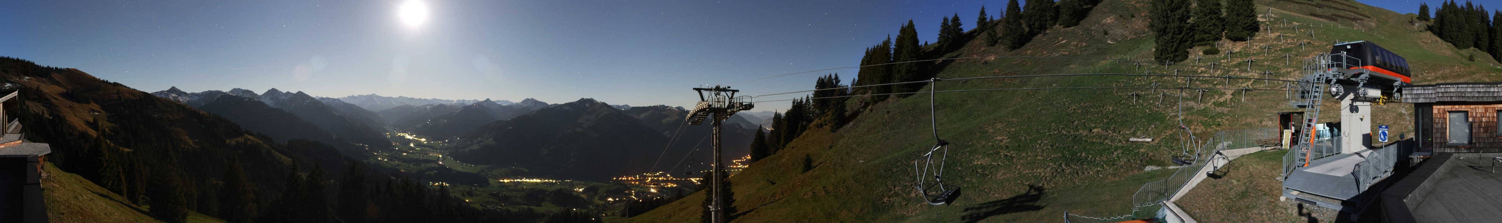 Archiv Foto Webcam Blick von der Bichlalm über Kitzbühel