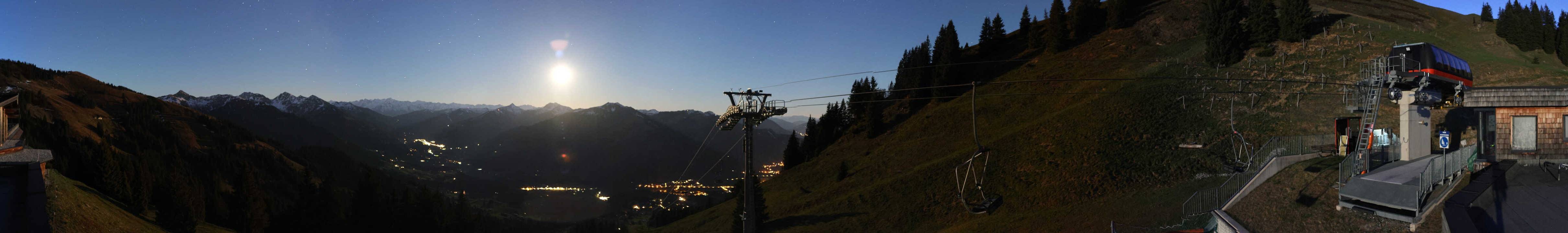 Archiv Foto Webcam Blick von der Bichlalm über Kitzbühel