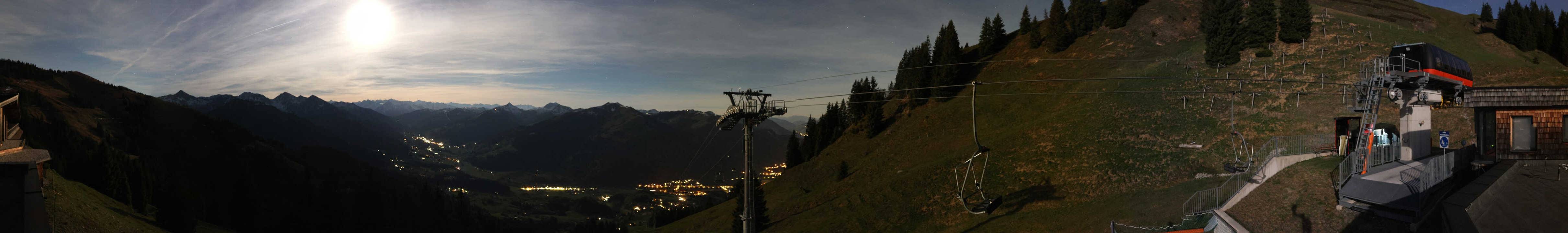 Archiv Foto Webcam Blick von der Bichlalm über Kitzbühel