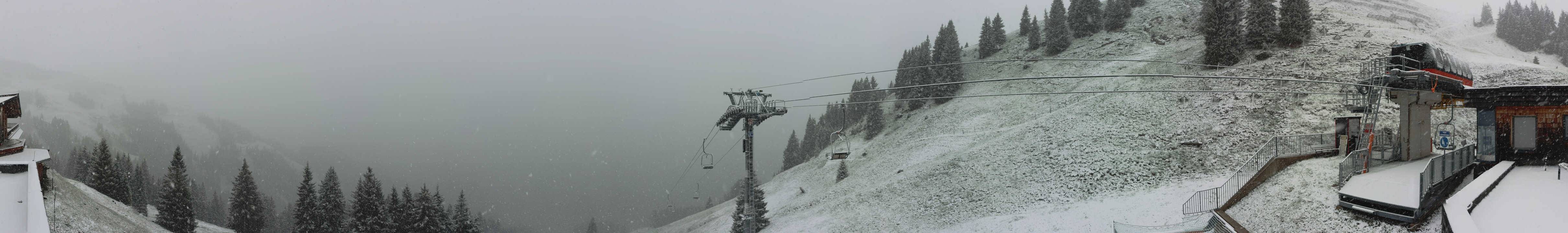 Archiv Foto Webcam Blick von der Bichlalm über Kitzbühel