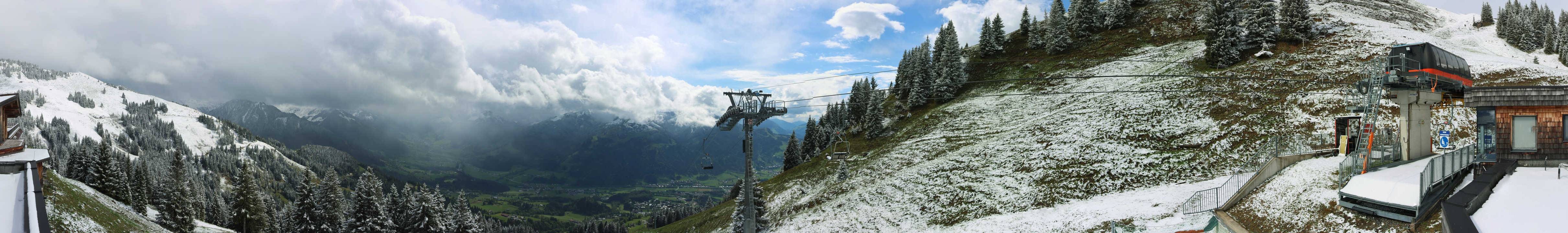 Archiv Foto Webcam Blick von der Bichlalm über Kitzbühel