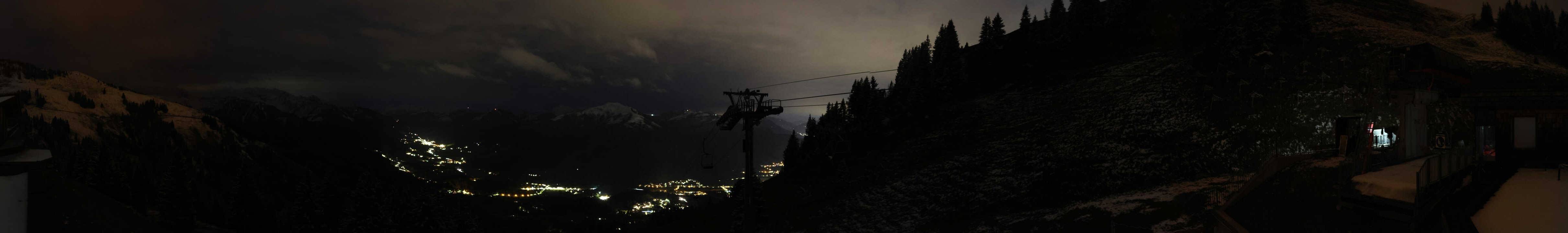 Archiv Foto Webcam Blick von der Bichlalm über Kitzbühel