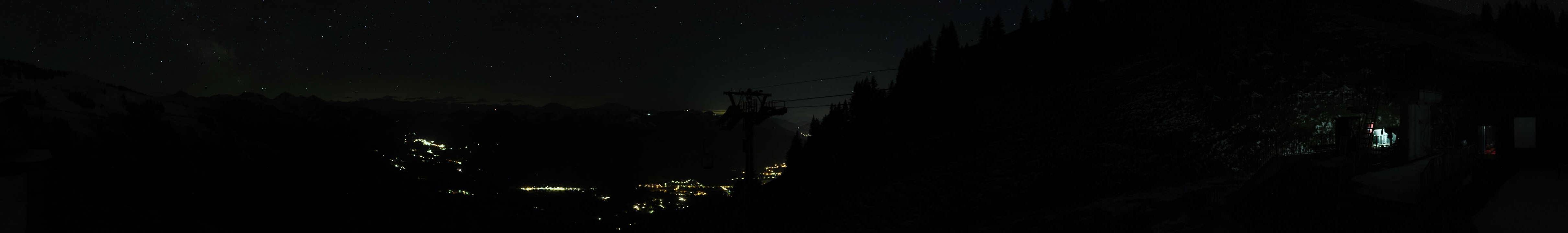 Archiv Foto Webcam Blick von der Bichlalm über Kitzbühel