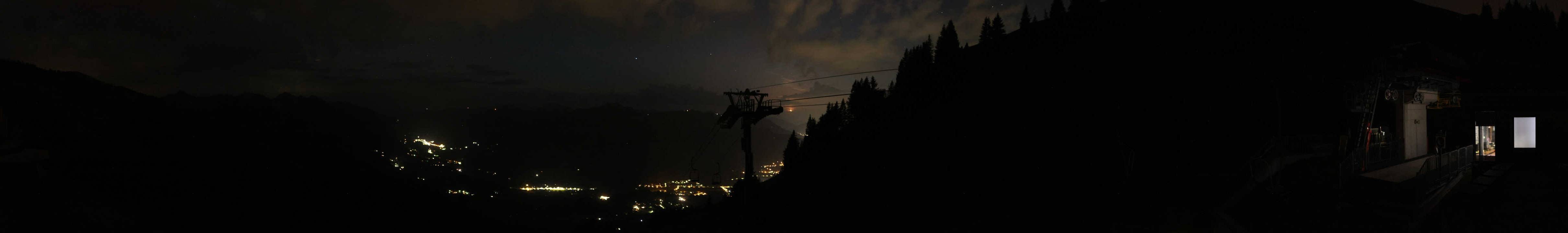 Archiv Foto Webcam Blick von der Bichlalm über Kitzbühel