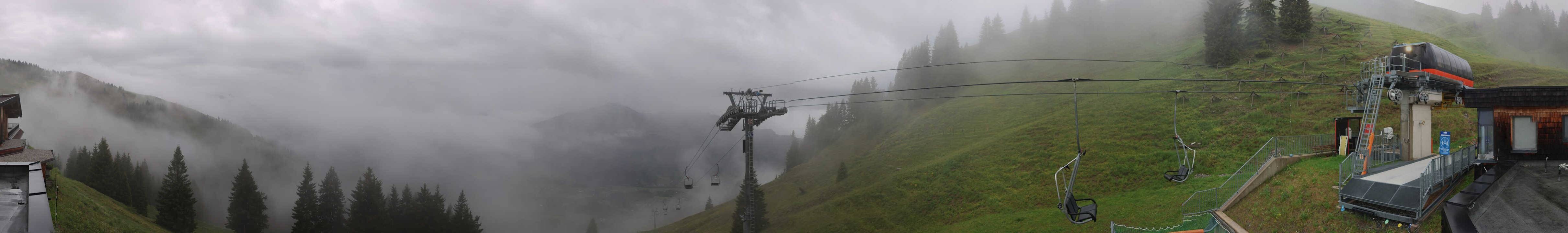 Archiv Foto Webcam Blick von der Bichlalm über Kitzbühel