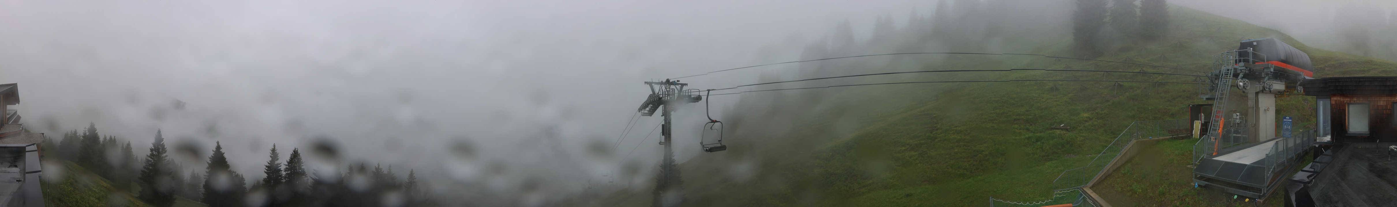 Archiv Foto Webcam Blick von der Bichlalm über Kitzbühel