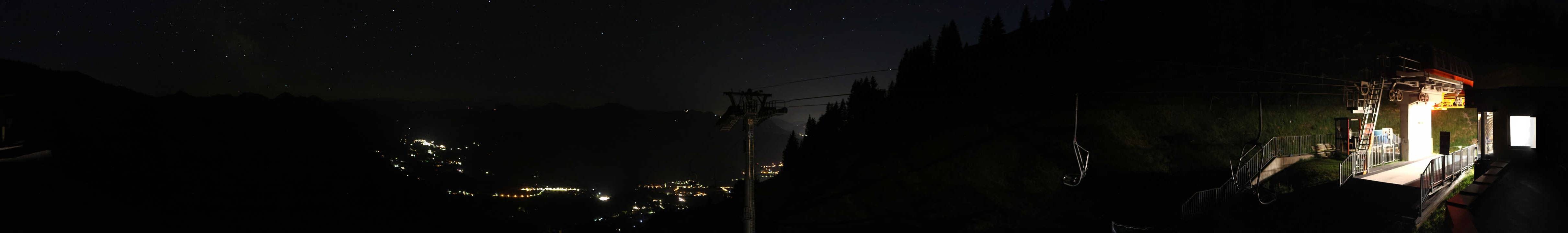 Archiv Foto Webcam Blick von der Bichlalm über Kitzbühel
