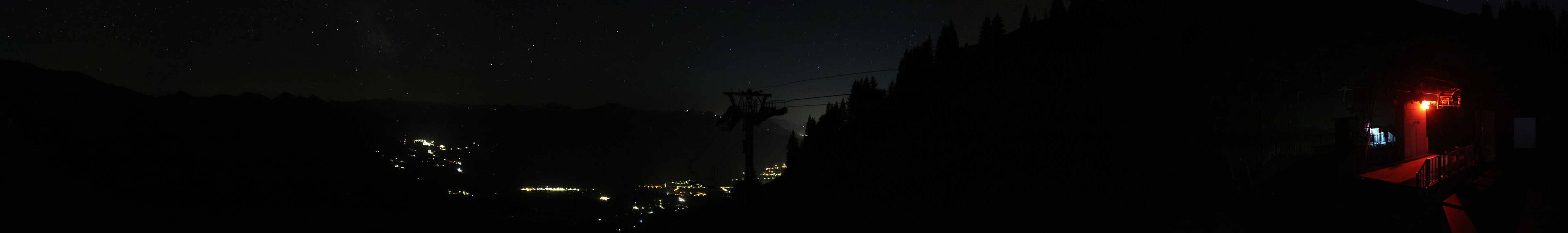 Archiv Foto Webcam Blick von der Bichlalm über Kitzbühel