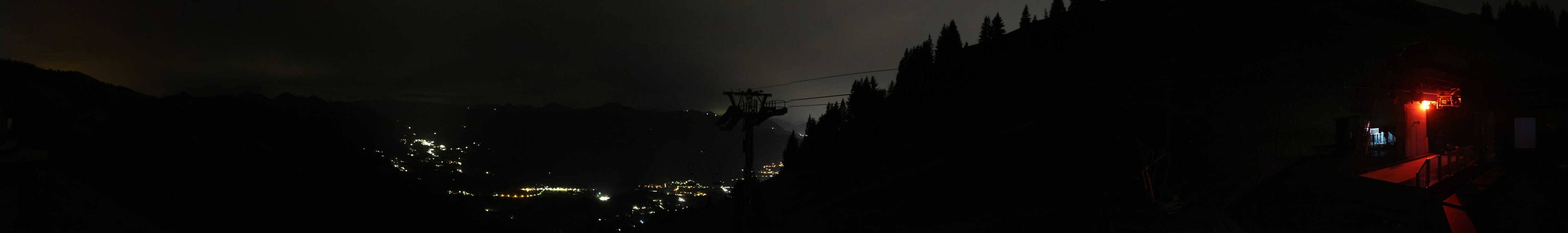 Archiv Foto Webcam Blick von der Bichlalm über Kitzbühel