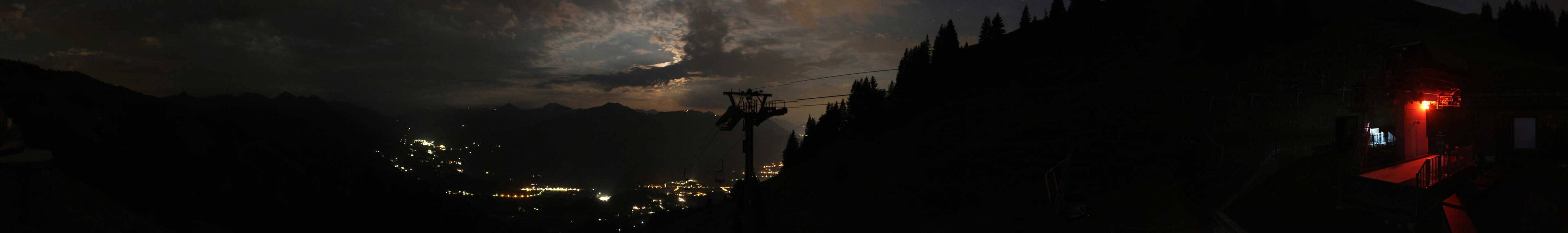Archiv Foto Webcam Blick von der Bichlalm über Kitzbühel