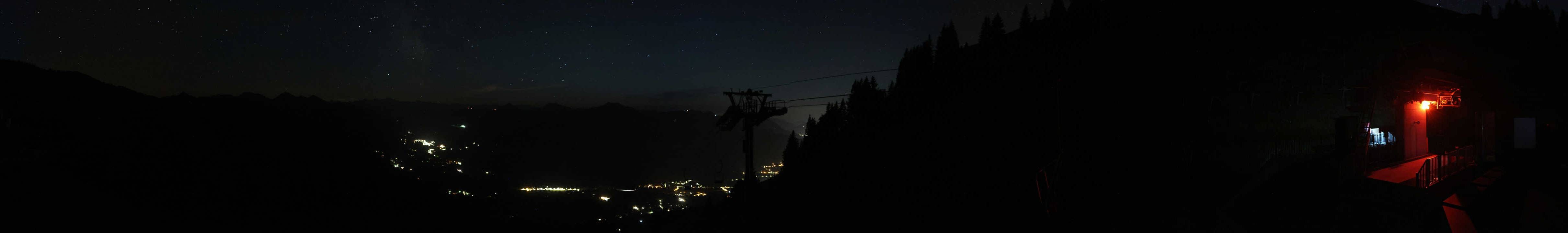 Archiv Foto Webcam Blick von der Bichlalm über Kitzbühel