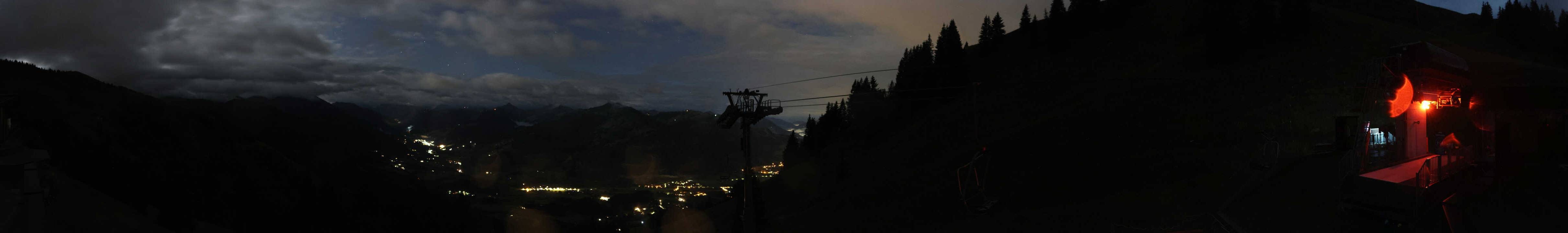 Archiv Foto Webcam Blick von der Bichlalm über Kitzbühel