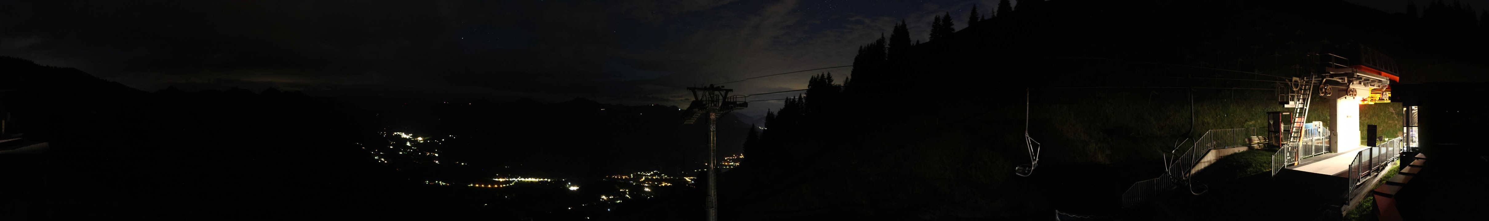Archiv Foto Webcam Blick von der Bichlalm über Kitzbühel