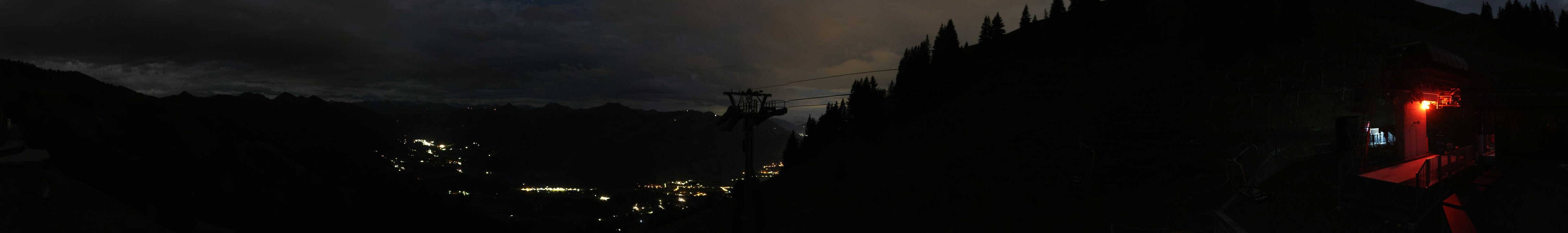 Archiv Foto Webcam Blick von der Bichlalm über Kitzbühel