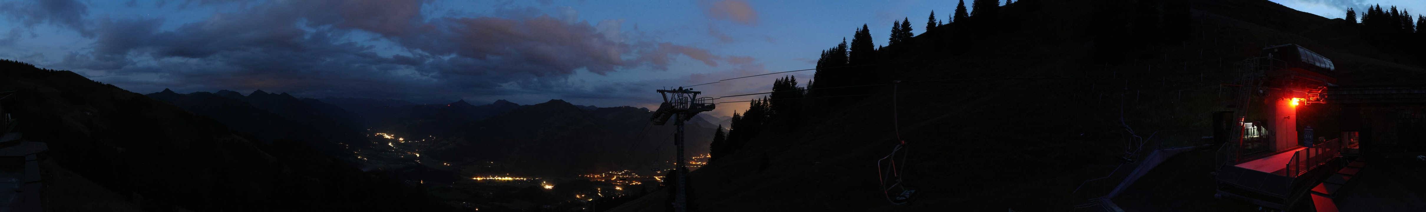 Archiv Foto Webcam Blick von der Bichlalm über Kitzbühel