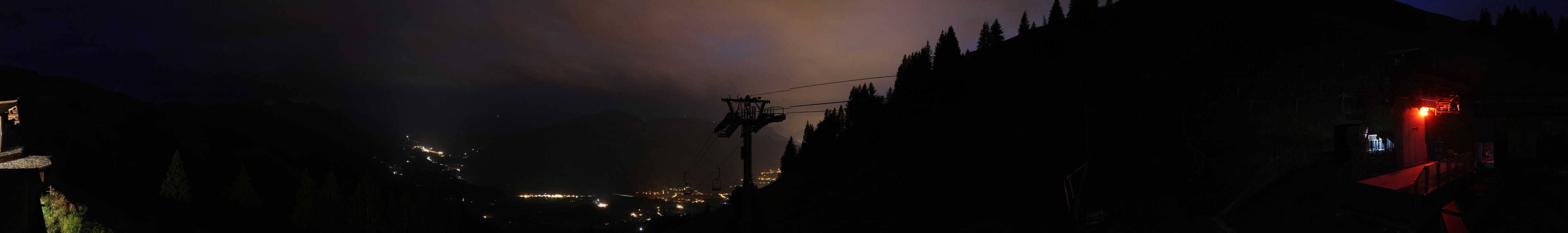 Archiv Foto Webcam Blick von der Bichlalm über Kitzbühel