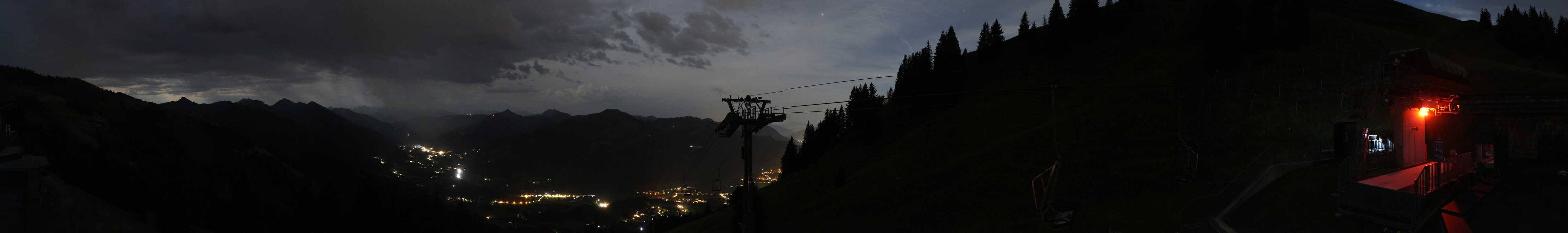Archiv Foto Webcam Blick von der Bichlalm über Kitzbühel
