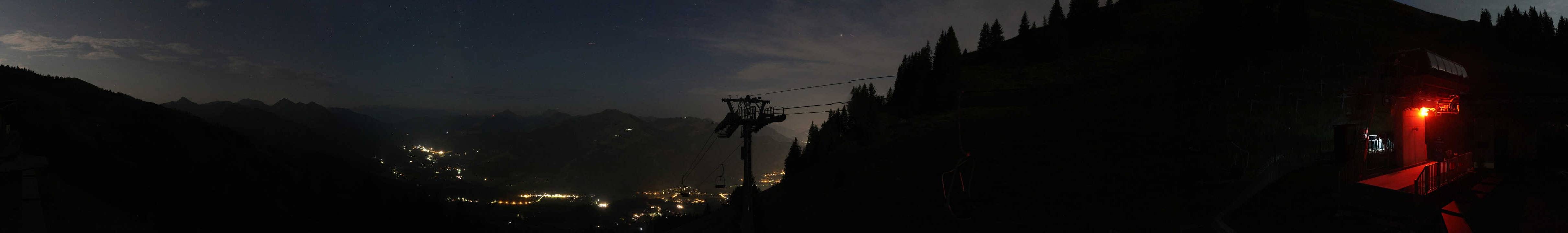 Archiv Foto Webcam Blick von der Bichlalm über Kitzbühel