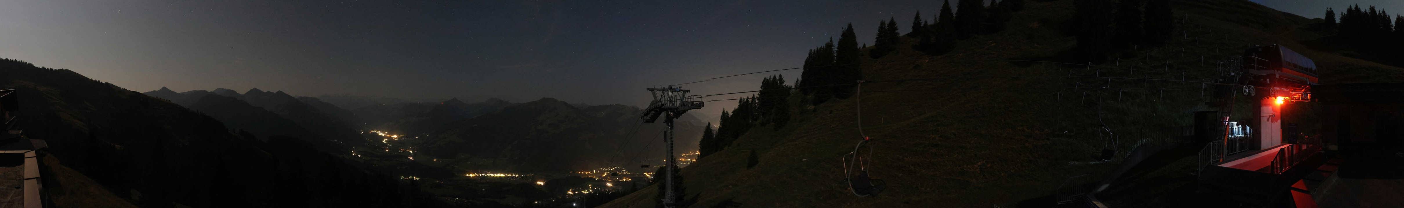 Archiv Foto Webcam Blick von der Bichlalm über Kitzbühel