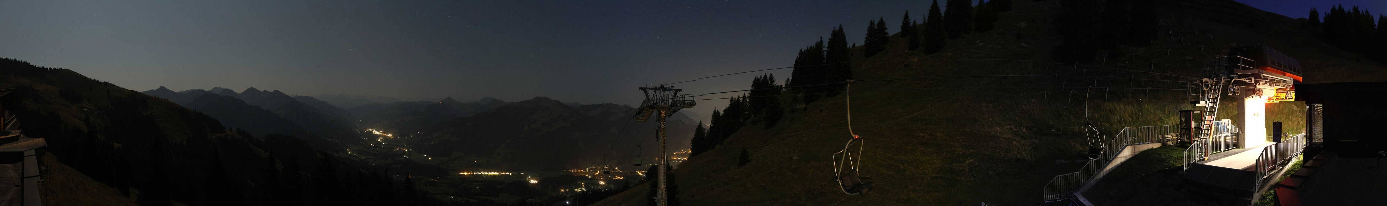 Archiv Foto Webcam Blick von der Bichlalm über Kitzbühel