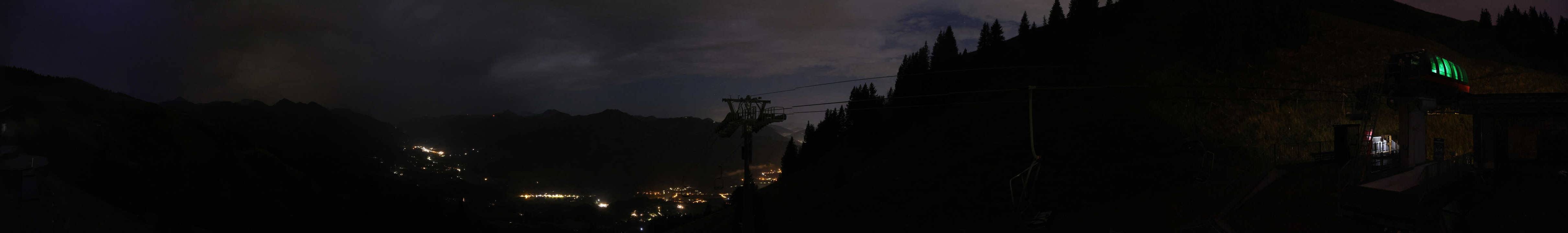 Archiv Foto Webcam Blick von der Bichlalm über Kitzbühel