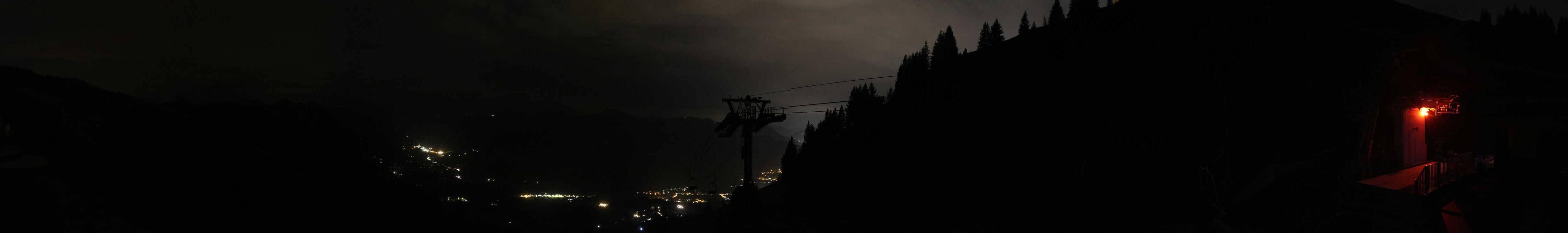 Archiv Foto Webcam Blick von der Bichlalm über Kitzbühel