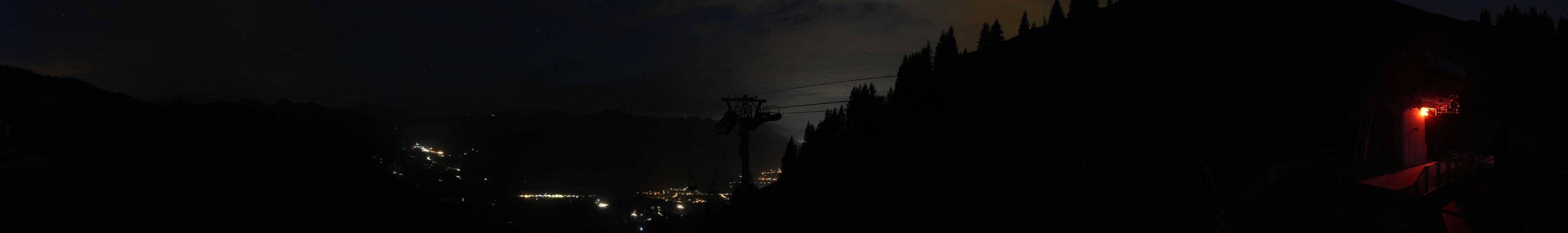 Archiv Foto Webcam Blick von der Bichlalm über Kitzbühel