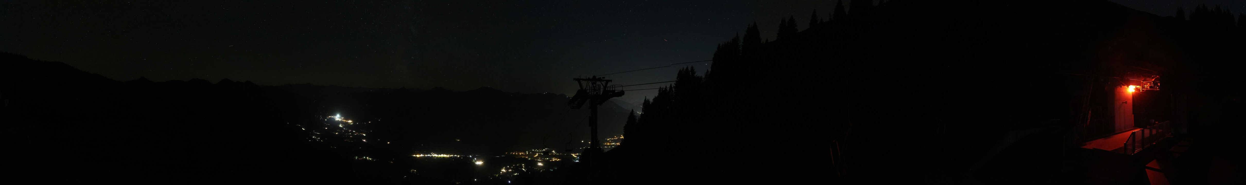 Archiv Foto Webcam Blick von der Bichlalm über Kitzbühel