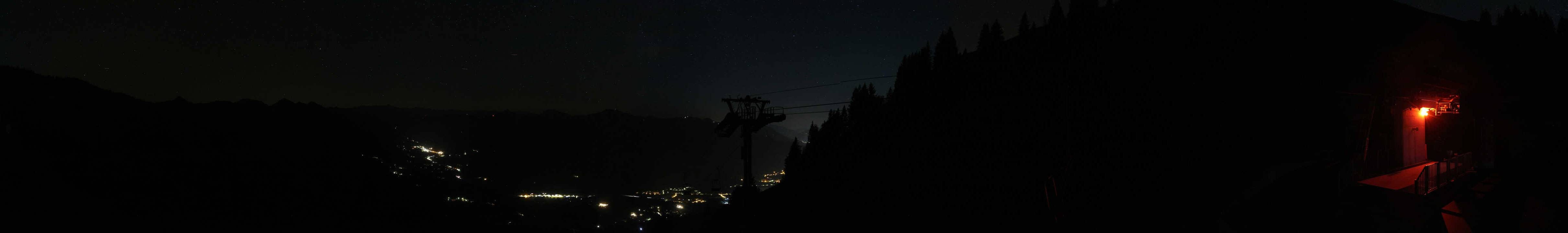 Archiv Foto Webcam Blick von der Bichlalm über Kitzbühel