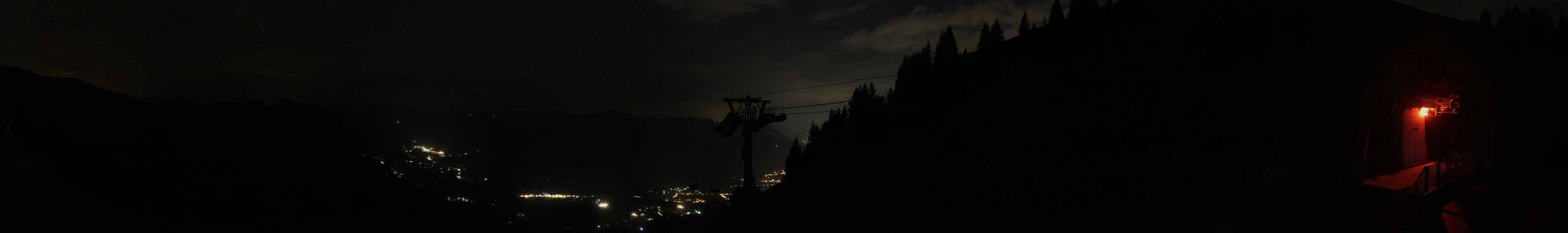Archiv Foto Webcam Blick von der Bichlalm über Kitzbühel