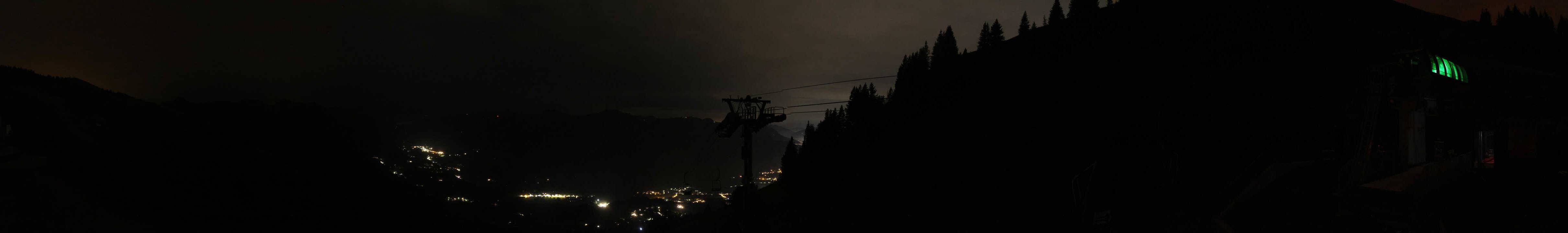 Archiv Foto Webcam Blick von der Bichlalm über Kitzbühel