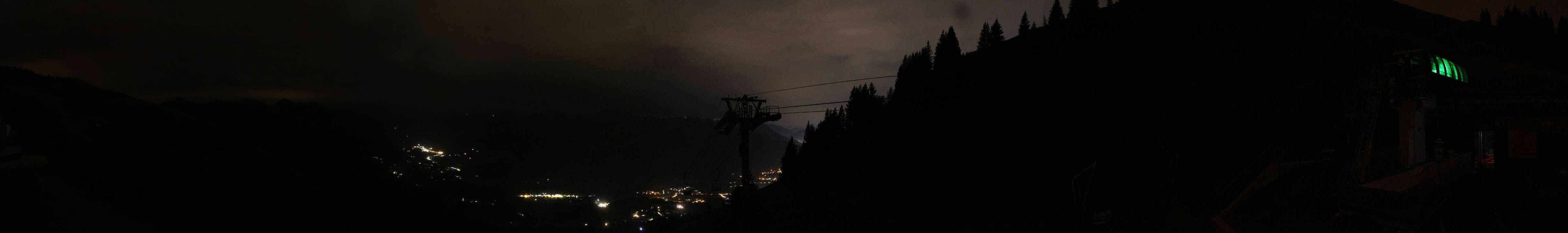 Archiv Foto Webcam Blick von der Bichlalm über Kitzbühel
