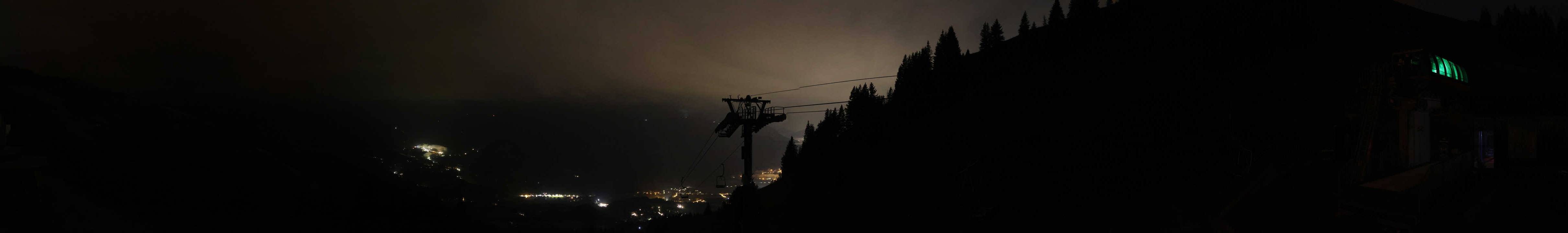 Archiv Foto Webcam Blick von der Bichlalm über Kitzbühel