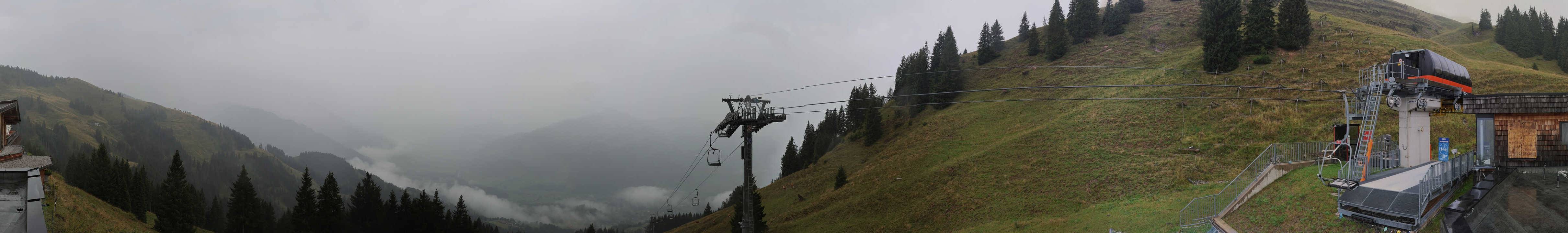 Archiv Foto Webcam Blick von der Bichlalm über Kitzbühel