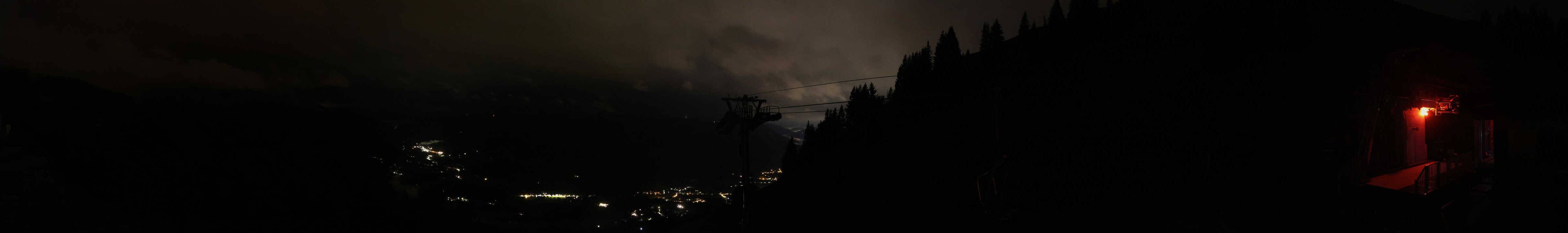 Archiv Foto Webcam Blick von der Bichlalm über Kitzbühel