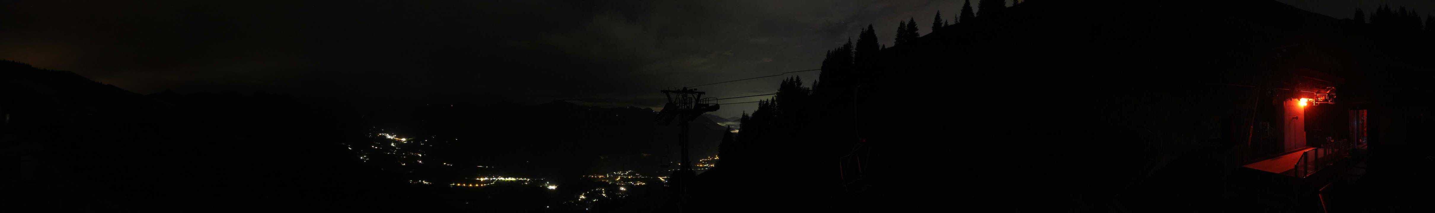 Archiv Foto Webcam Blick von der Bichlalm über Kitzbühel