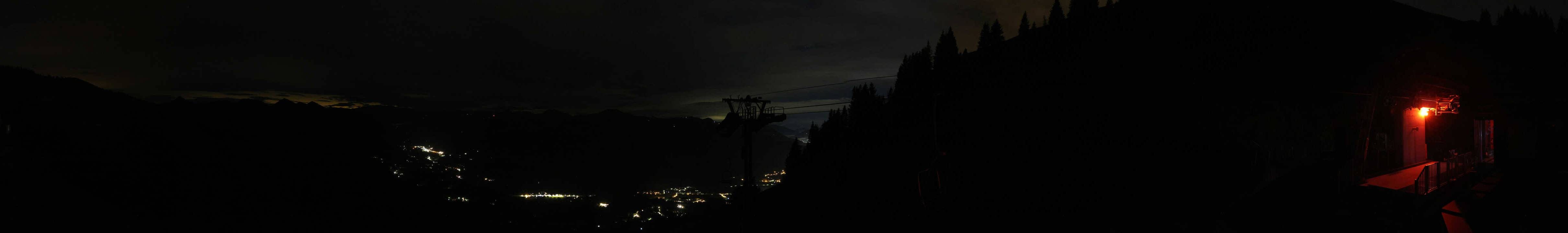 Archiv Foto Webcam Blick von der Bichlalm über Kitzbühel