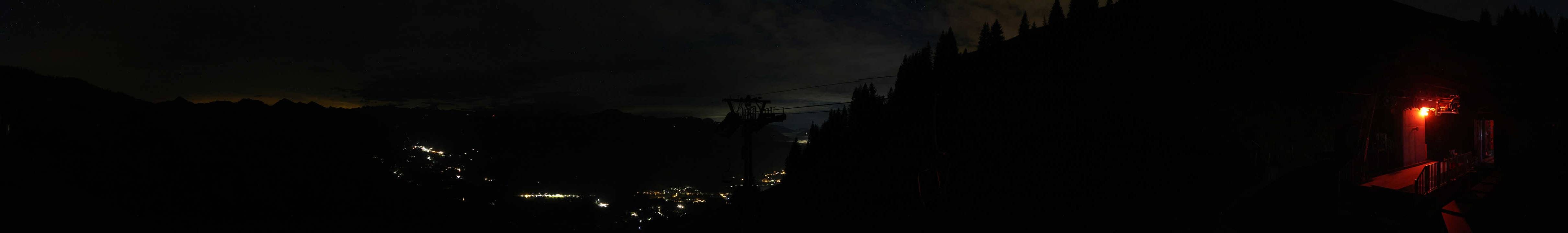 Archiv Foto Webcam Blick von der Bichlalm über Kitzbühel