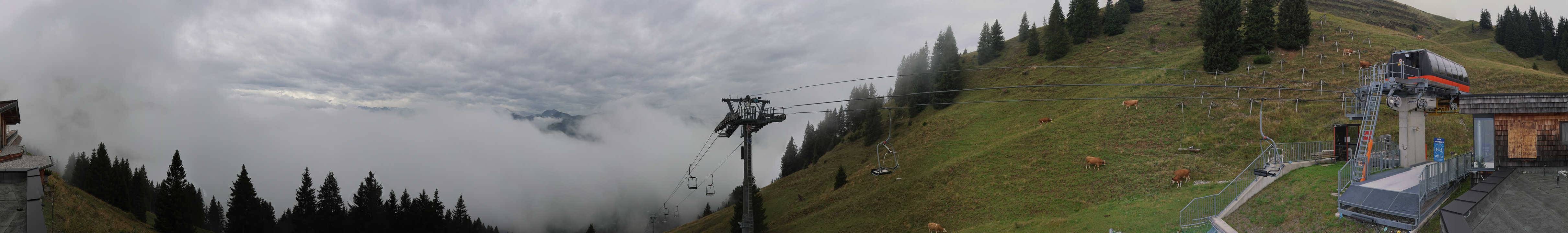 Archiv Foto Webcam Blick von der Bichlalm über Kitzbühel