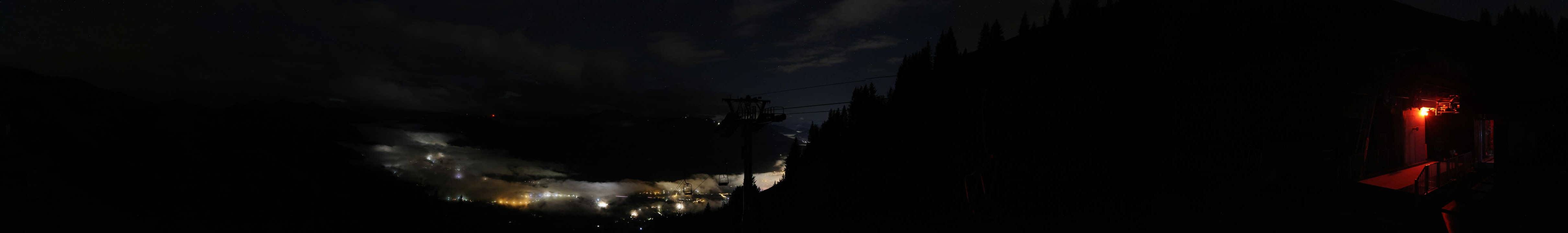 Archiv Foto Webcam Blick von der Bichlalm über Kitzbühel